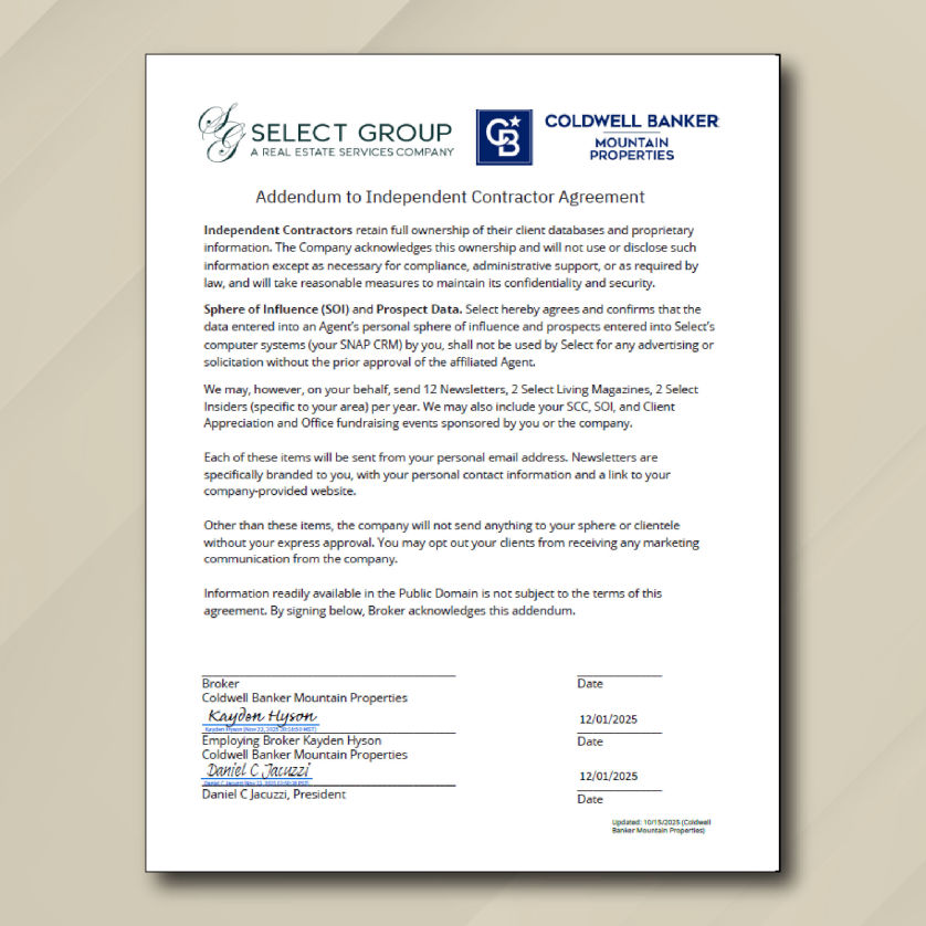 Non-Solicitation ICA